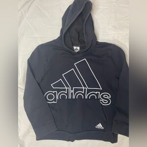 Adidas Classic Black Pullover with White Accents